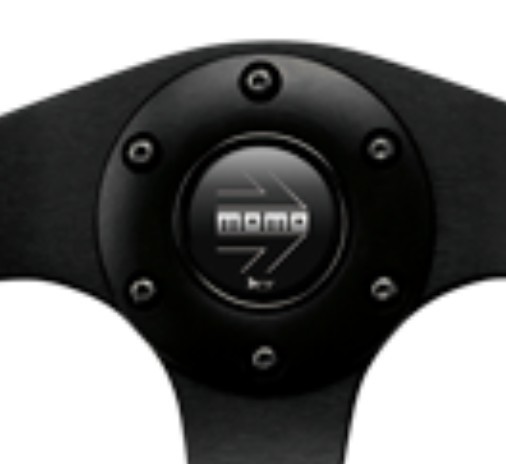 即決 正規未使用 MOMO モモ ホーンボタン ホーンリング 取り付けネジ ブラック セット 送料込みの画像6