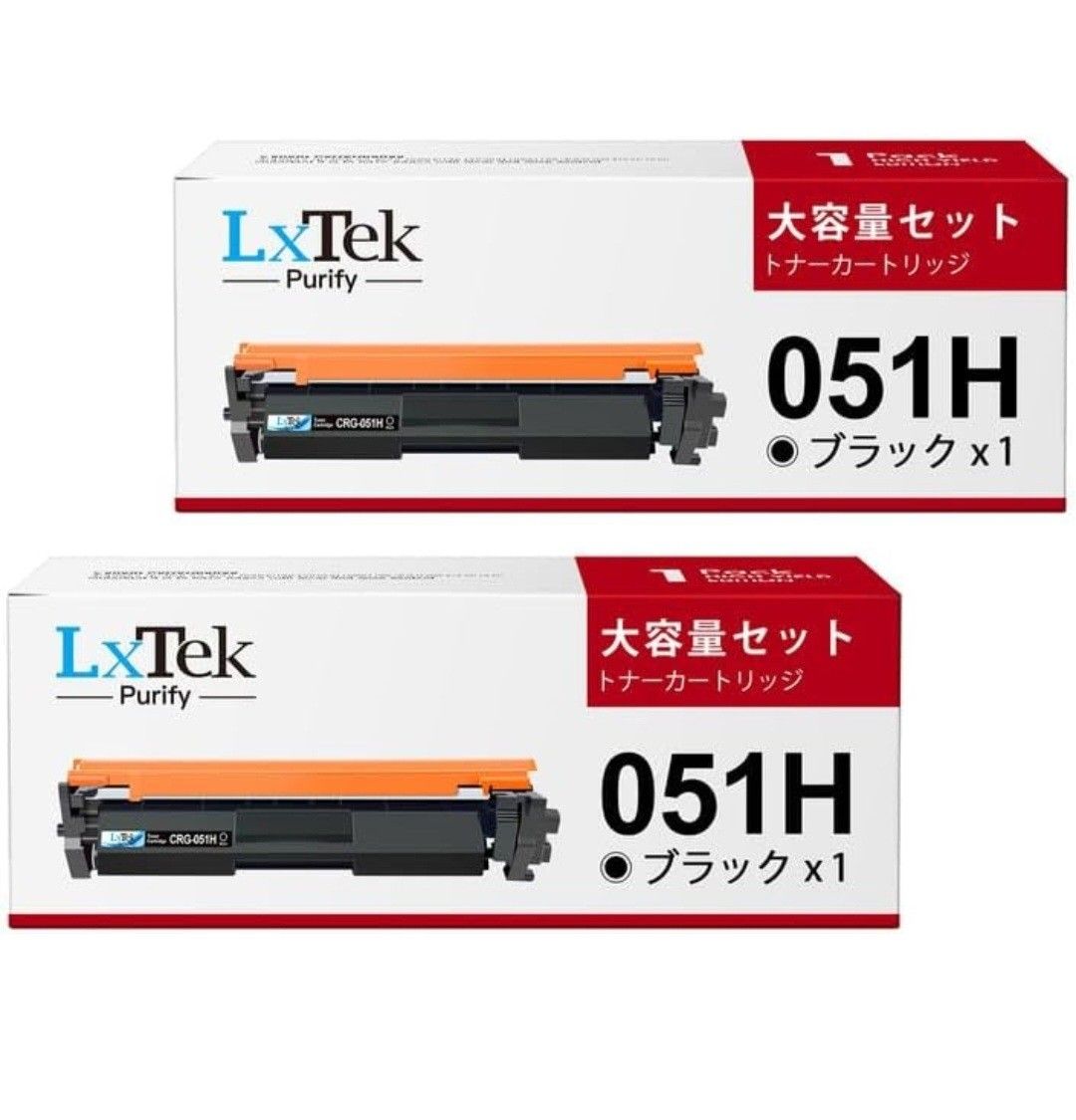 LxTek Purify CRG-051H CRG051H 互換トナー キャノン 対応 カートリッジ051 4色 canon 用