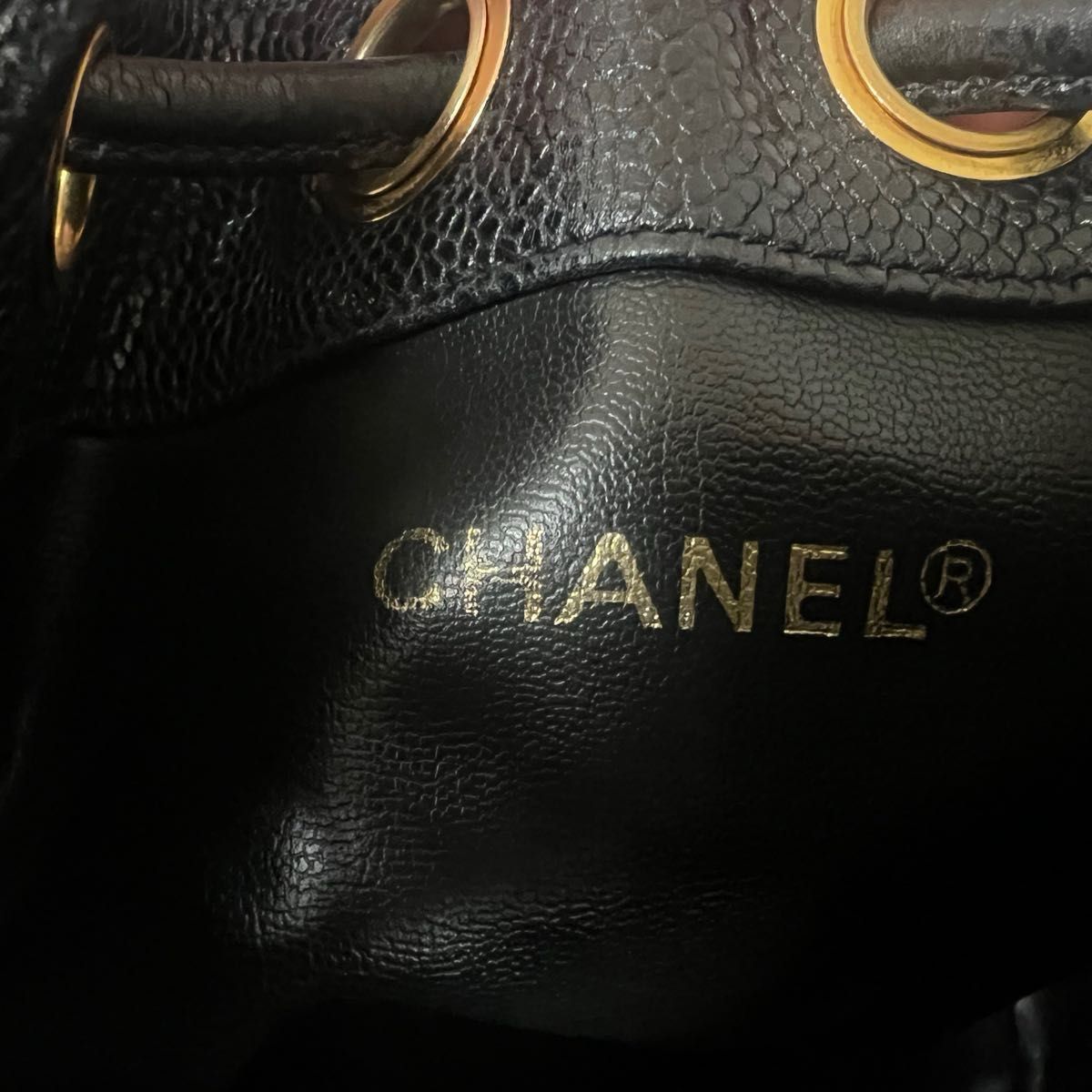 【期間限定値下げ】CHANEL シャネル　バッグ　ショルダー　巾着　キャビアスキン　ココ