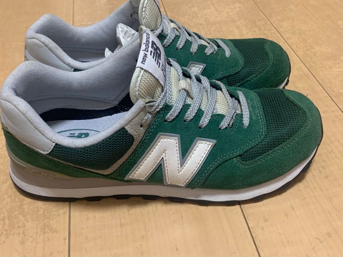 超美品　ニューバランス　ML574　VID　HUNTER　GREEN　26.5㎝