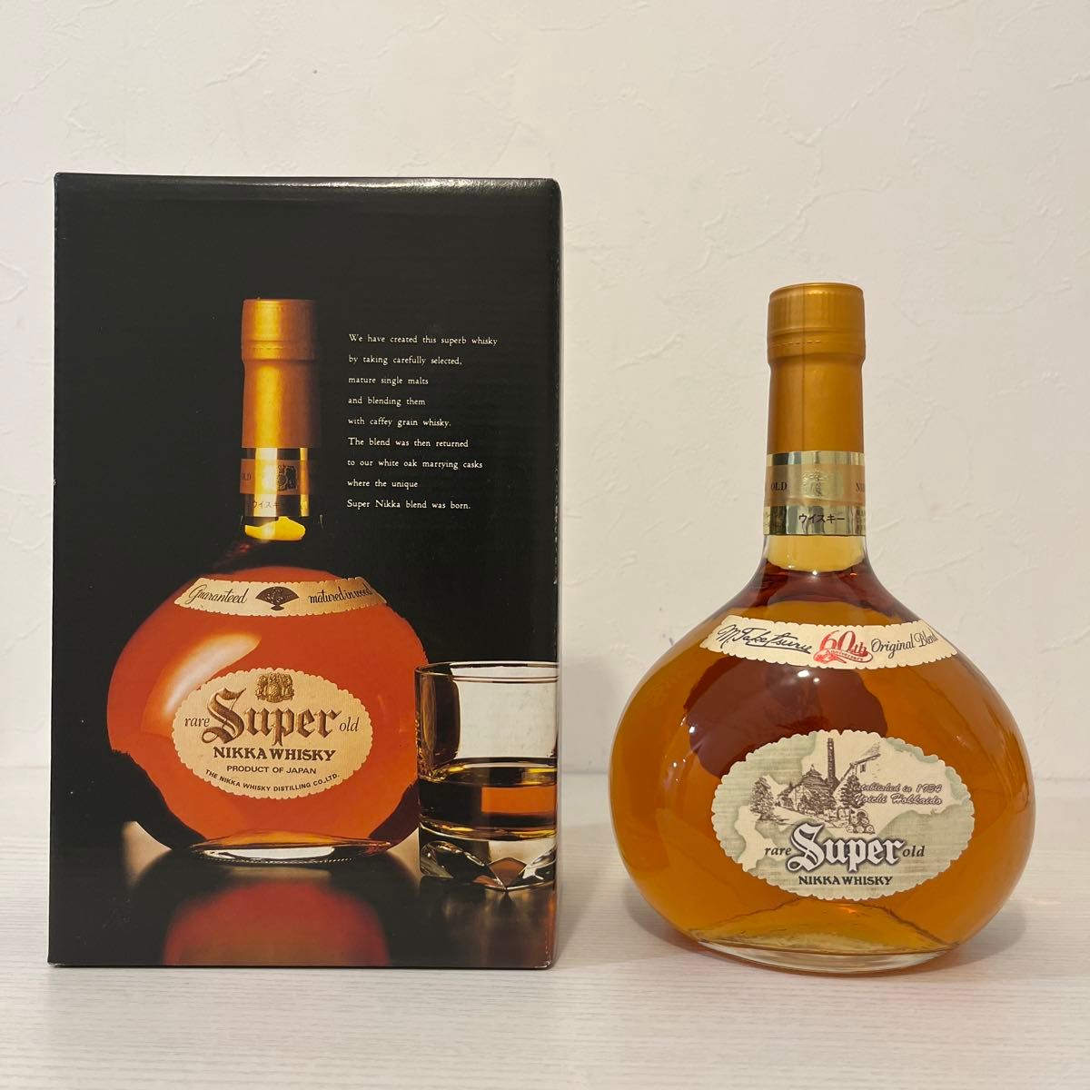 スーパーニッカ 余市蒸溜所60周年記念ラベル 北海道限定品 古酒 スーパーニッカ 余市蒸溜所60周年記念ラベル 北海道限定品 古酒