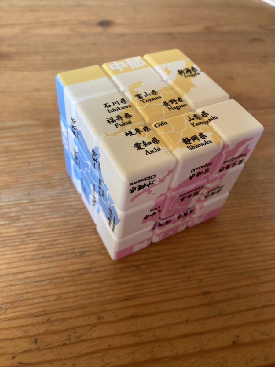 日本地図　キューブパズル　ルービックキューブ　3×3 知育　脳トレ_画像1