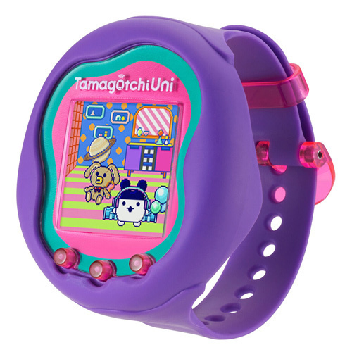 Tamagotchi Uni Purple たまごっち ユニ パープル/たまパスポート+ステッカー付き◎新品Ss_画像1