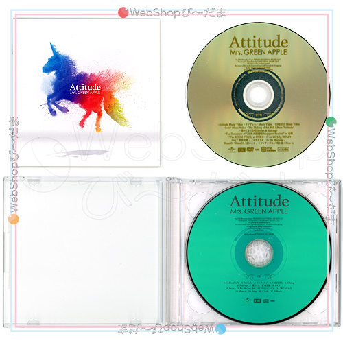 ★Mrs. GREEN APPLE Attitude(初回限定盤)/[CD+DVD]◆B（ゆうパケット対応）_画像2