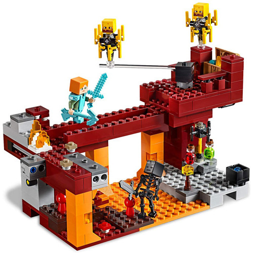 LEGO レゴ マインクラフト ブレイズブリッジでの戦い 21154◆新品Ss_画像1