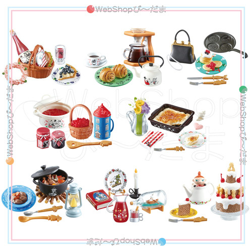 リーメント ムーミン Moomin Homestyle Dishes 楽しい食卓 全8種/BOX◆新品Sa_画像2