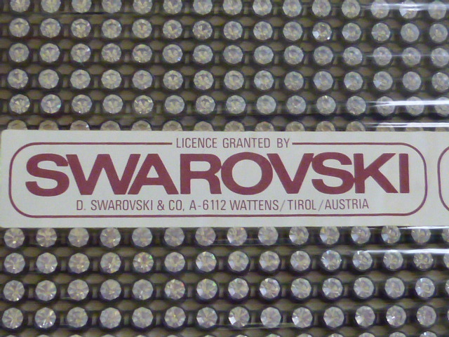 *④SWAROVSKI crystal лезвие? 1.6m Swarovski 