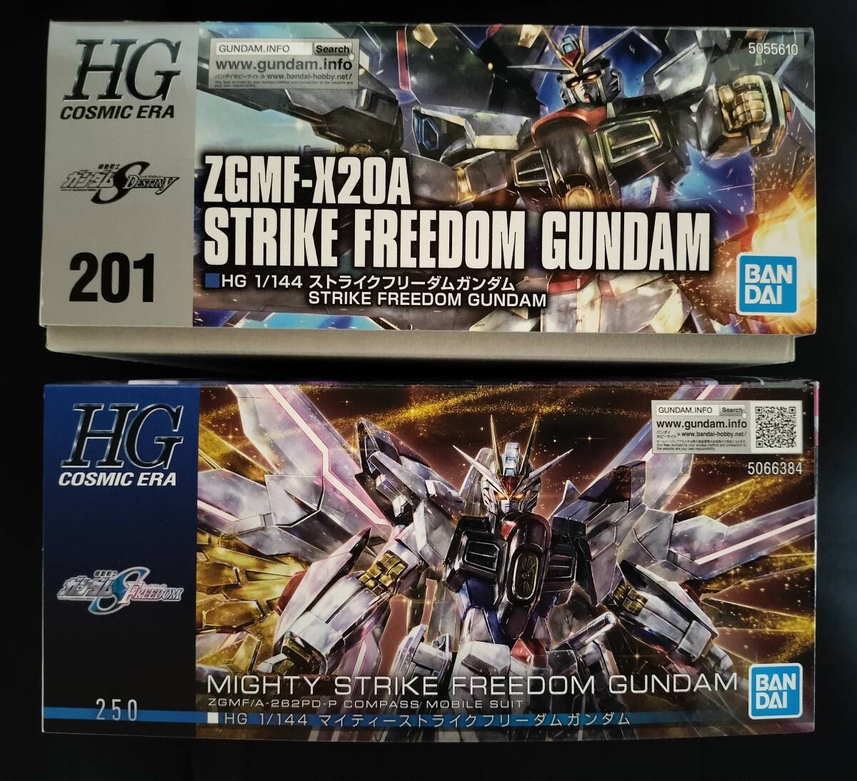 新品未使用 HGCE 1/144 ストライクフリーダムガンダム+ 新品未使用 HGCE 1/144 ストライクフリーダムガンダム+