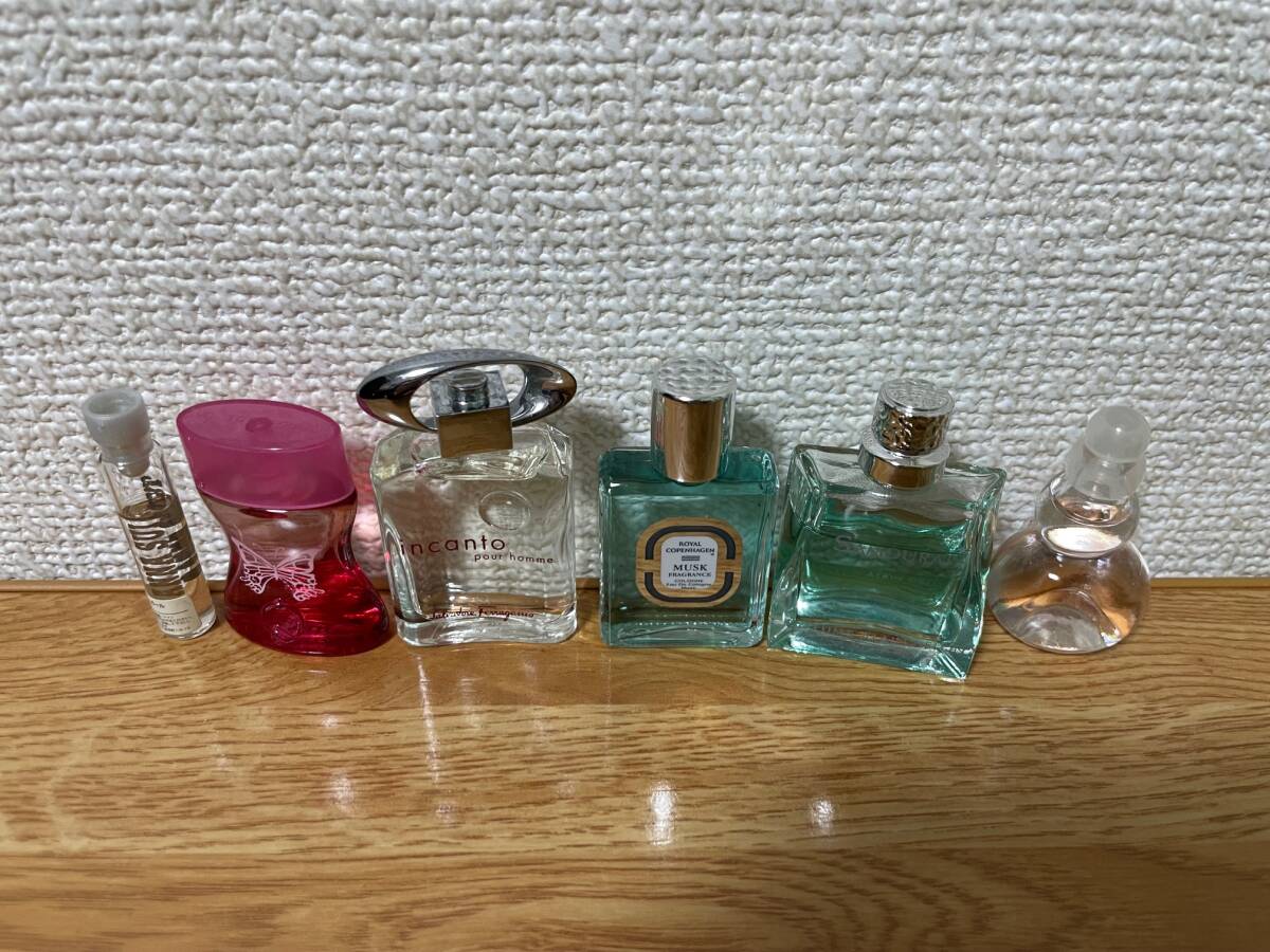  Mini perfume summarize 2 1 pcs Anna Sui Alain Delon Samurai Ferrari etc. etc. 