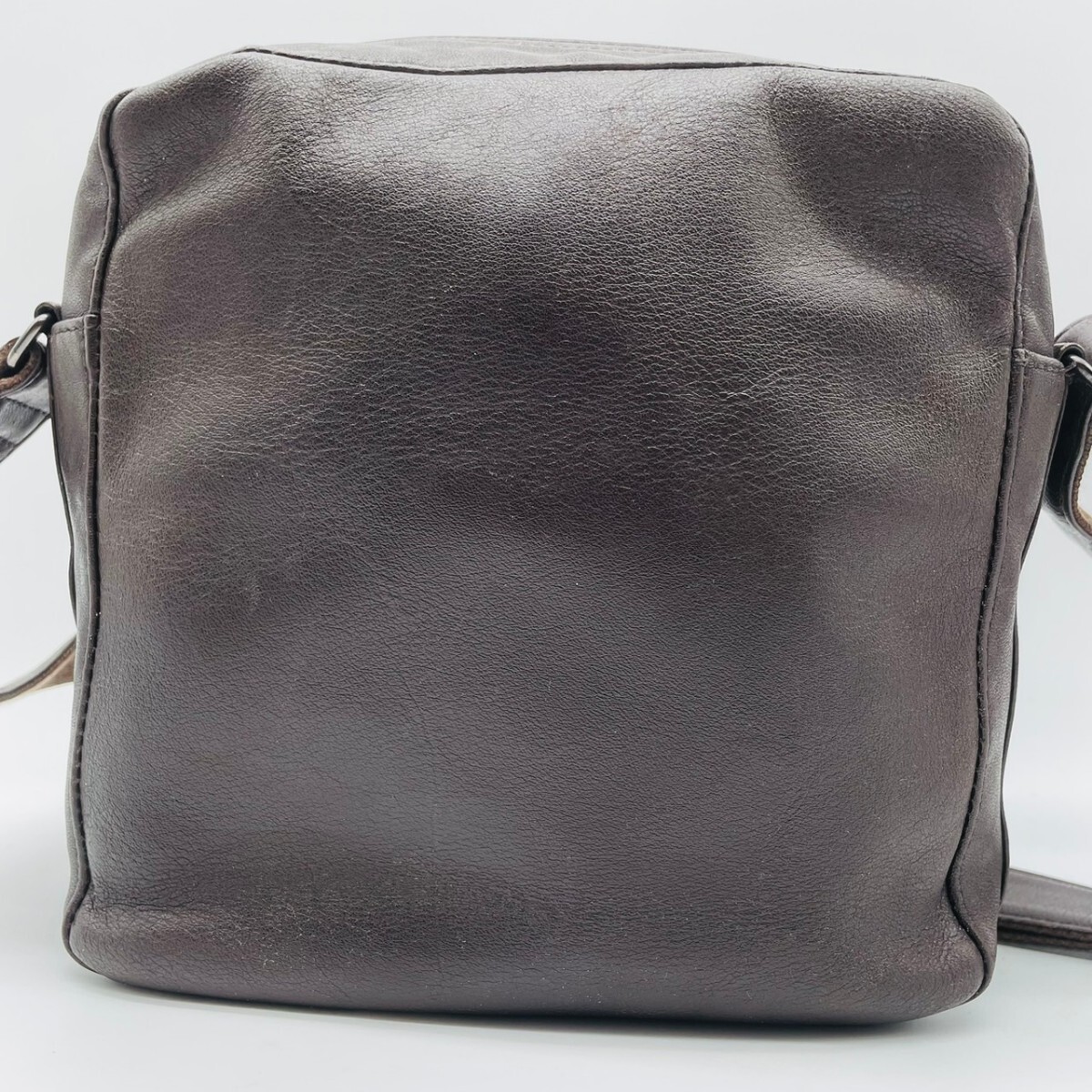 1 иен * превосходный товар *PORTER Porter Yoshida bag Ame iz сумка на плечо сумка "body" наклонный .. кожа Brown чай цвет мужской 