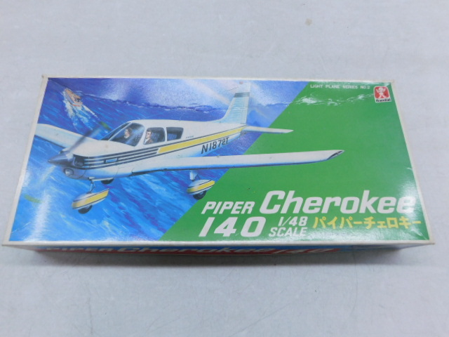 * month 0202 old Bandai pie pa- Cherokee 140 1/48 not yet constructed Bandai PIPER CHEROKEE plastic model plastic model 12404261