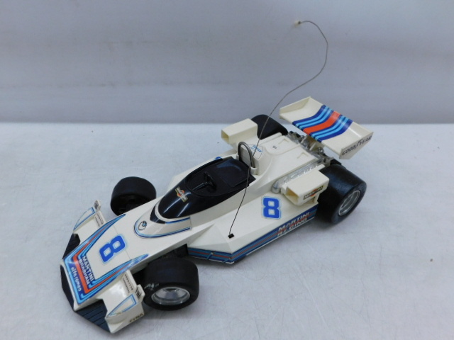 * month 0332 Nikko Brabham / Alpha * Romeo BT45 semi tela navy blue series radio-controller toy RC Junk NIKKO 12404261