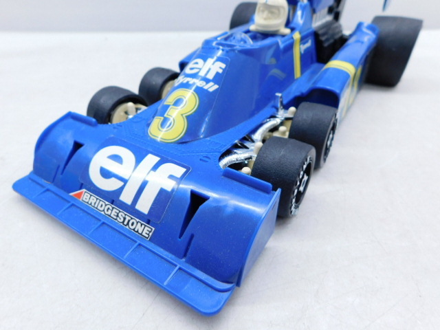 ★月0365 アルプス F-1レーシングカー タイレル P34 TYRRELL アクションシリーズ 当時物 希少 昭和レトロ レトロ玩具 12404261_画像3