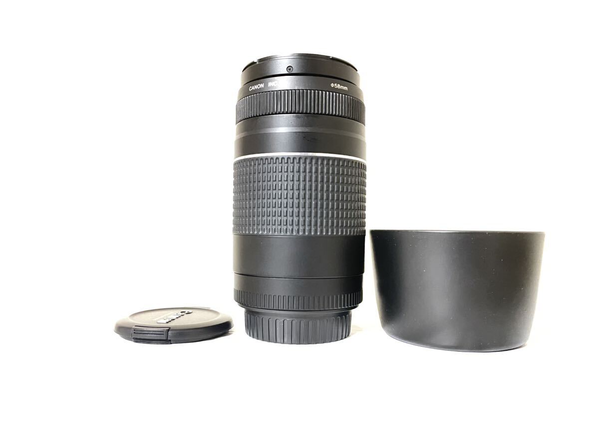 ★良品★Canon キヤノン EF 75-300mm F4-5.6 III USM★完動品★キャノン_画像3