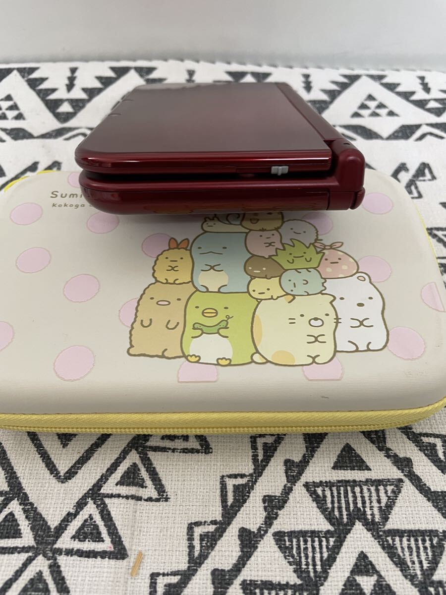 Nintendo 任天堂 3DSLL 初期化済 中古保管品　すみっコぐらしケース付_画像8