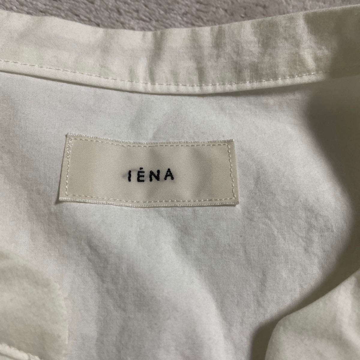 新品タグ付☆ IENA イエナ　ボリュームスリーブシャツワンピース