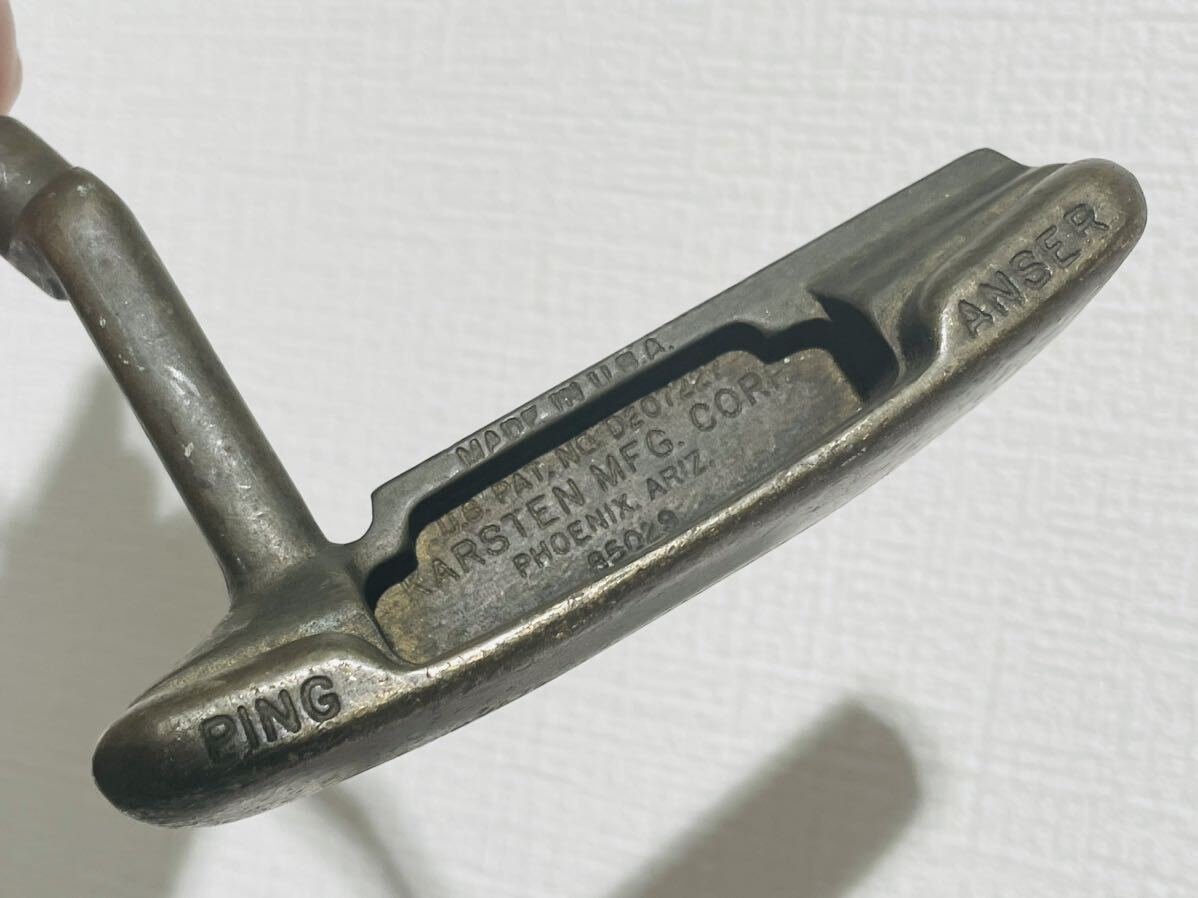 PING　ピン　ANSER アンサー　オールドアンサーパター　non-R デールヘッド　船底 85029_画像1