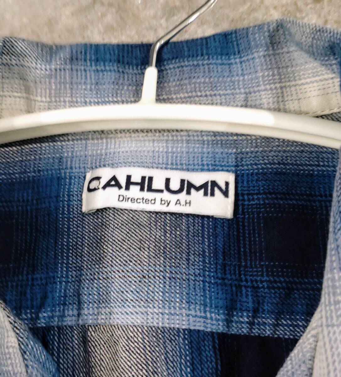 カウラム/CAHLUMN♪ コットン100％　マガジンポケット　オープンカラーシャツ♪　メンズシャツ　美品♪_画像7