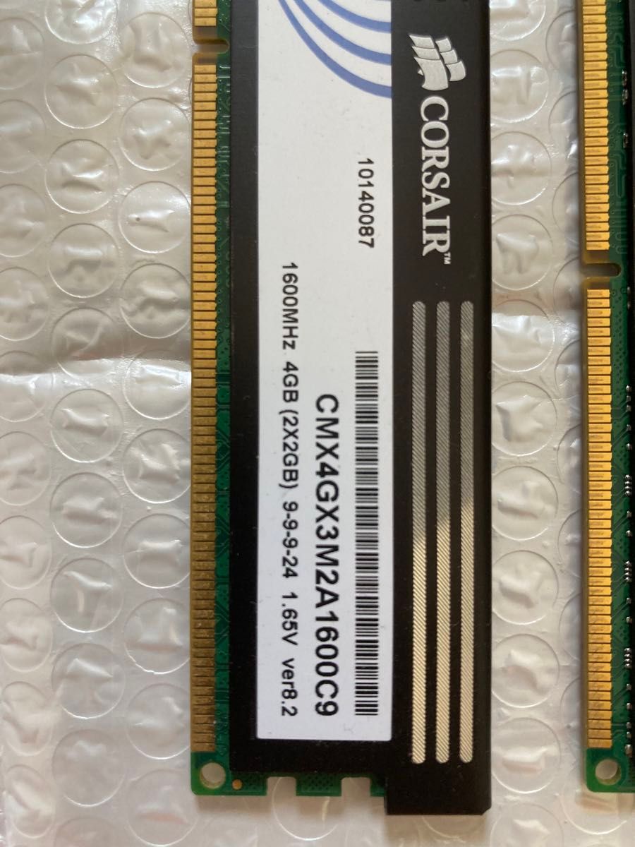 CORSAIR  メモリ DDR3-1600 4GB（2GB×2）