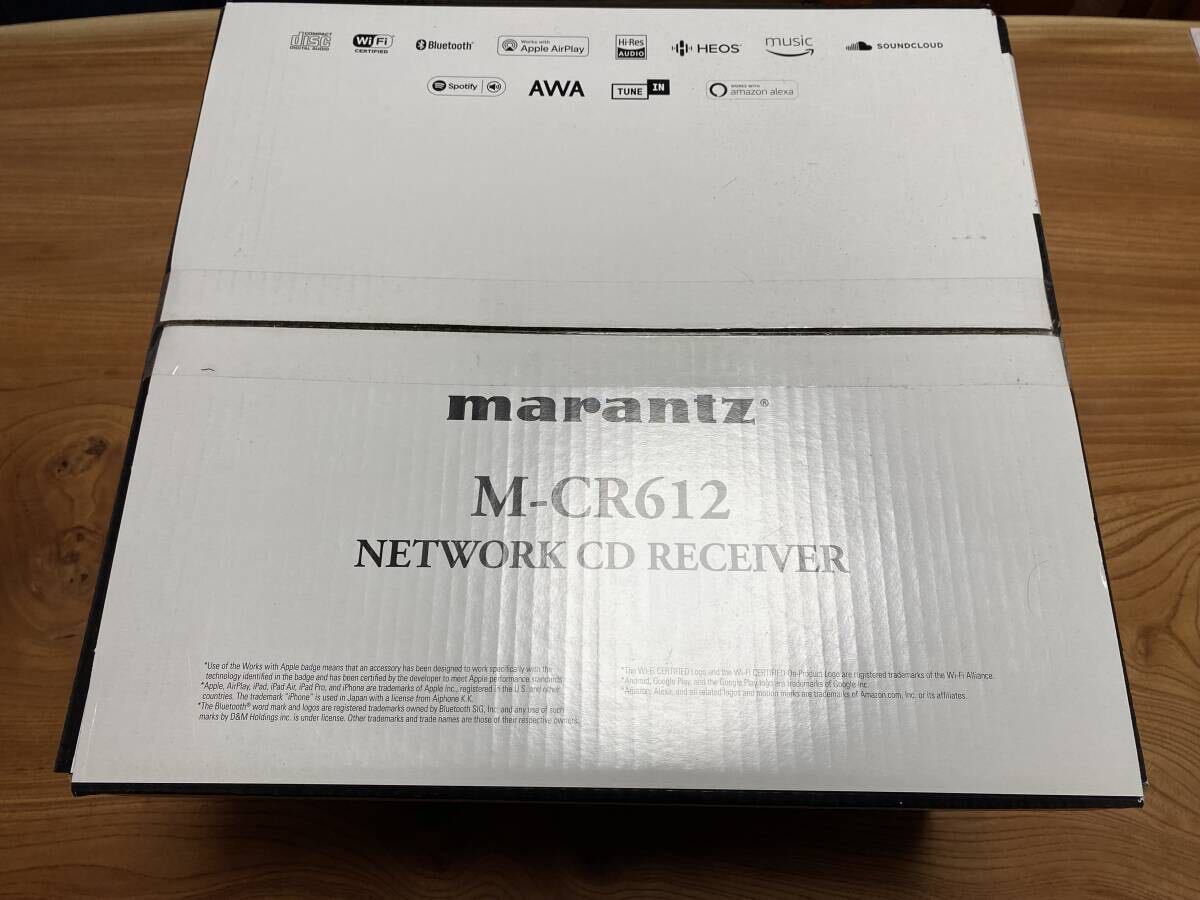 Marantz　ネットワークCDレシーバー M-CR612 ブラック_画像3