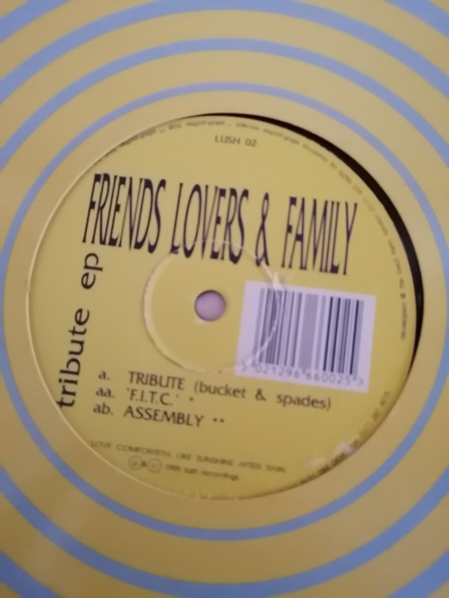 90s トランス 12 Friends Lovers & Family Tribute EP Lush Records_画像1