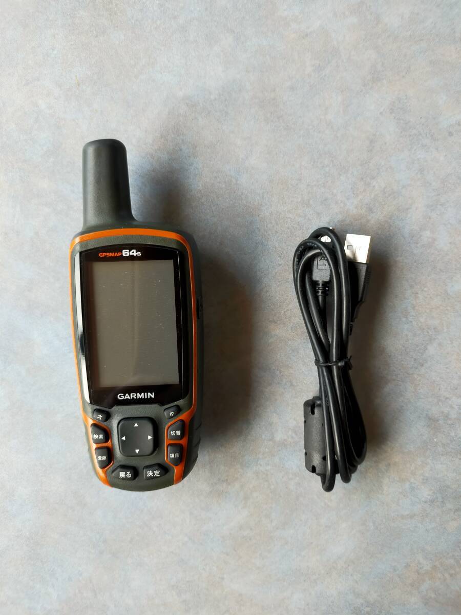 GARMIN GPSMAP 64S 日本語対応　（地図2種類内臓）_画像3