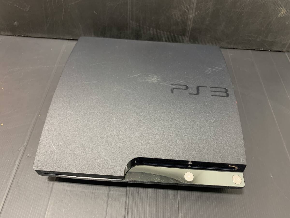 SONY PS3 プレステ3 Playstation3 CECH-2000A ブラック 本体 通電のみ確認 ジャンク_画像1