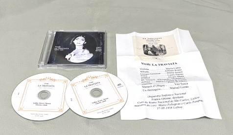 美音！ マリア・カラス主演『椿姫』1958年リスボン・ライブ 放送局音源使用の高音質盤の画像5