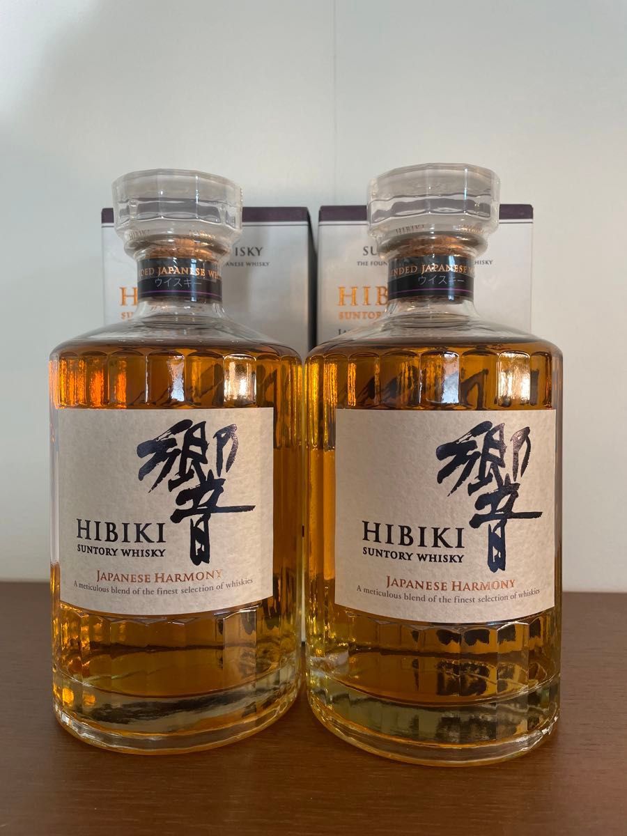 箱付き サントリー 響 JH ジャパニーズハーモニー　SUNTORY HIBIKI JAPANESE HARMONY 2本セット