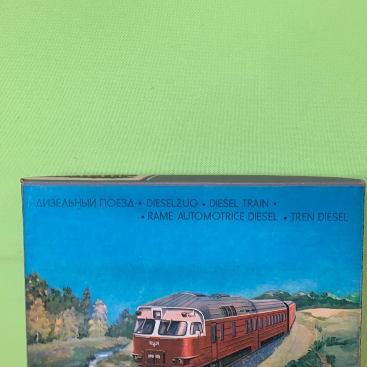 1円〜 HOゲージ 鉄道模型 DISELZUG DIESEL TRAIN RUSSIA コレクター放出品 外国車輌の画像3