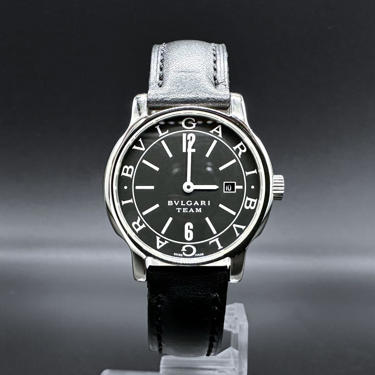 [ очень красивый товар ]BVLGARI Solotempo штат служащих ограничение ST29S наручные часы 