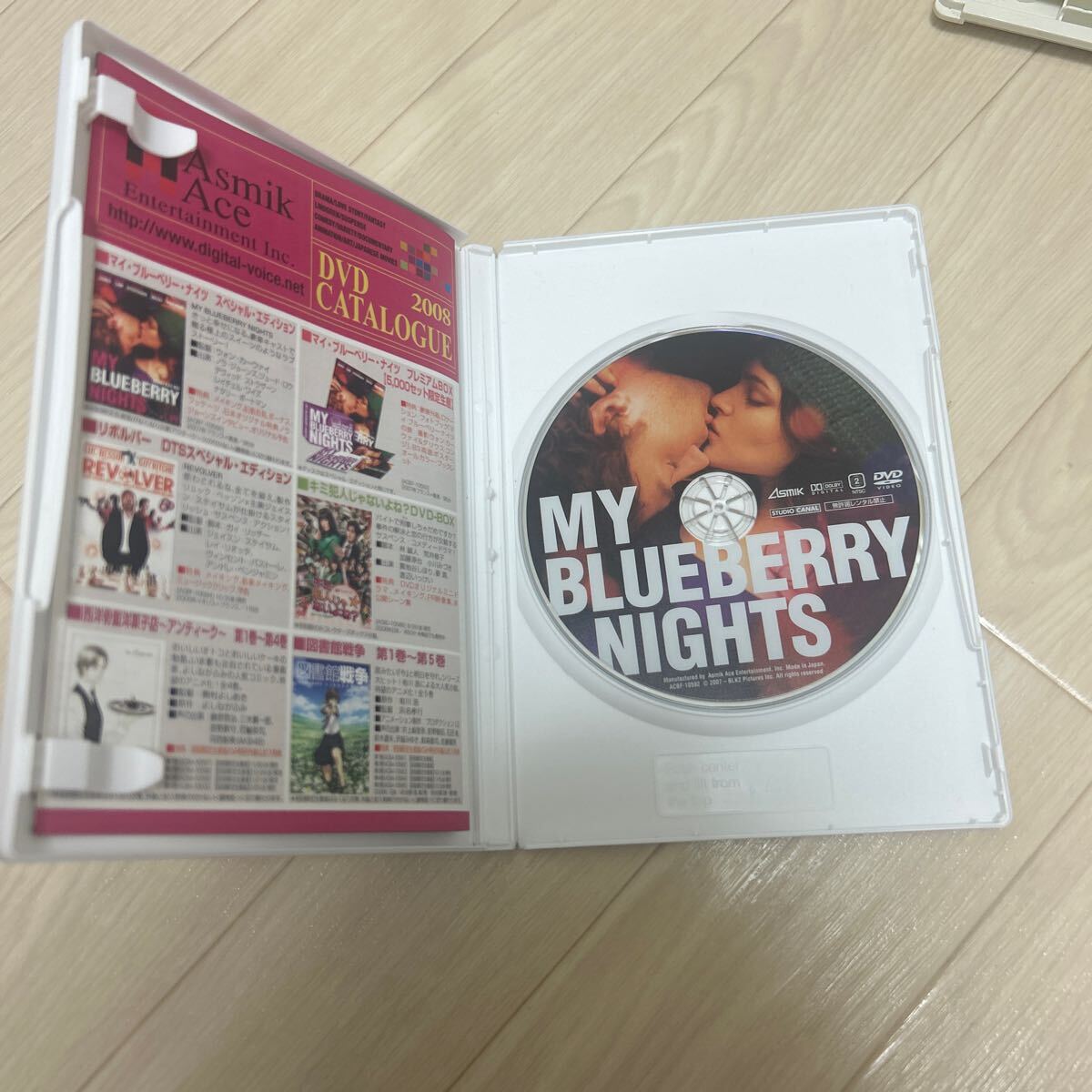 美品 マイ ブルーベリー ナイツ MY BLUEBERRY NIGHTS ノラジョーンズ ジュウドロウ 洋画DVD DVD ウォン・カーウァイ 中古DVD_画像3