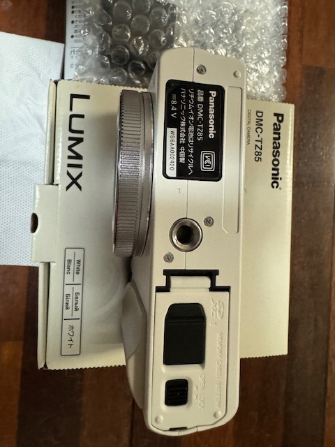 Panasonic パナソニック LUMIX ルミックス DMC-TZ85-W 純正ケース付付 デジタルカメラ コンパクトカメラ デジカメ ホワイト_画像6