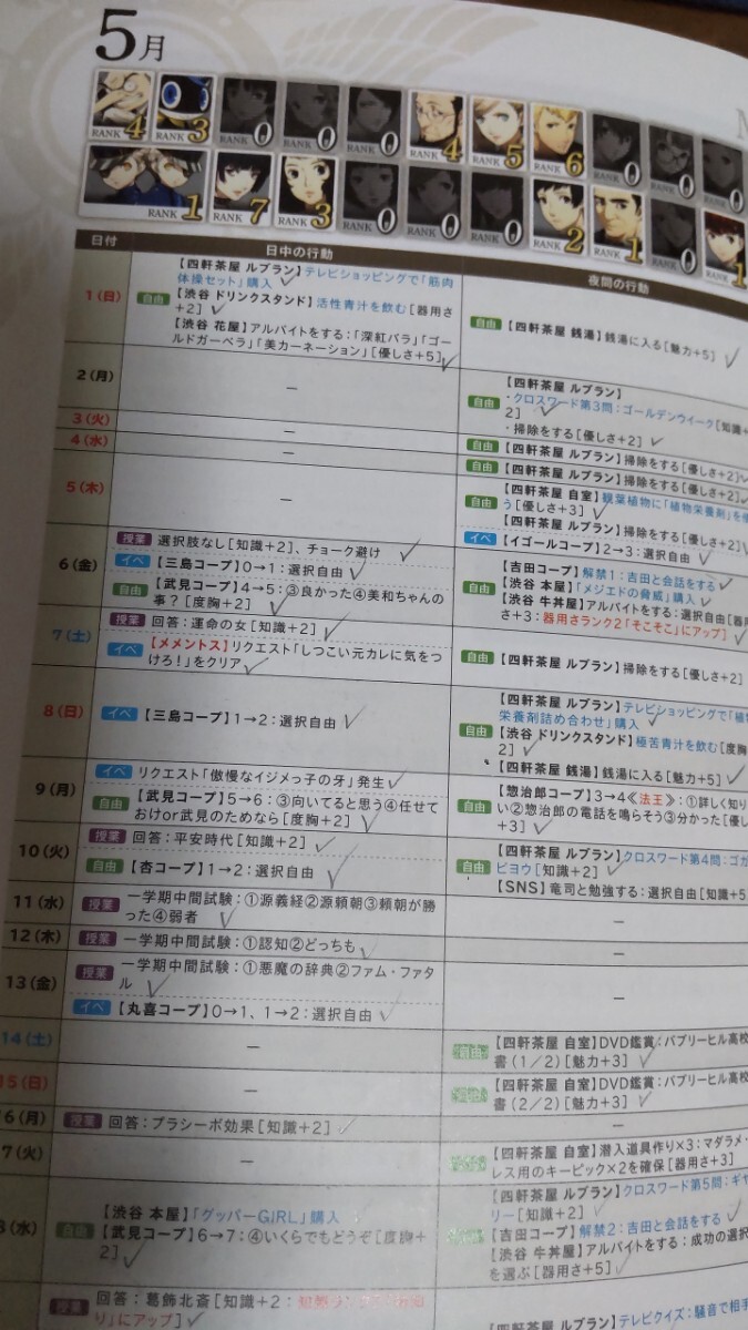 【PS4】ペルソナ5 ザ・ロイヤル & 公式コンプリートガイド セット_画像5