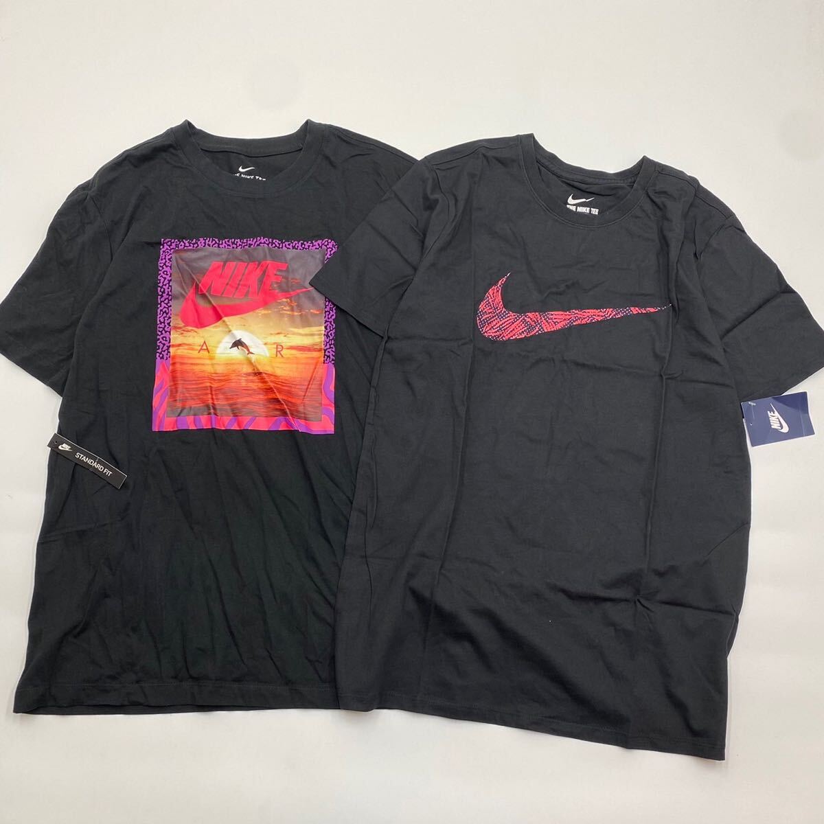 NIKE ナイキ アクアフィットTシャツ &ボタニカル スウォッシュTシャツ CT6591-010 779691-010 黒 L_画像1