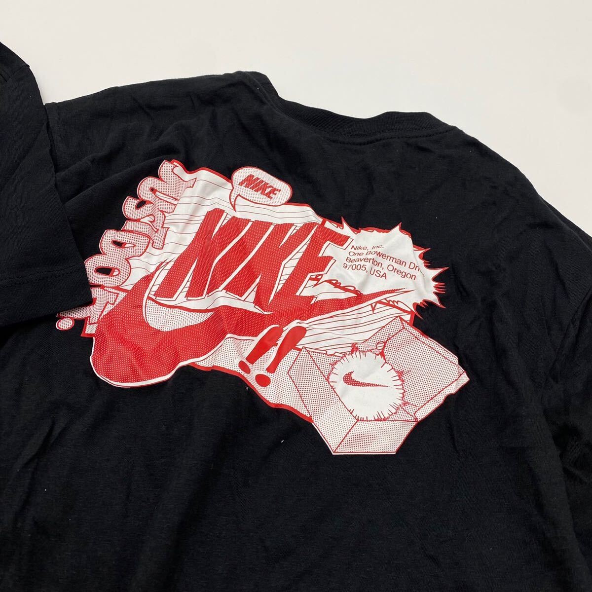 NIKE ナイキ ポップグラフィックTシャツ &シューズボックスTシャツ CW0431-010 CT6869-010 黒 L_画像3