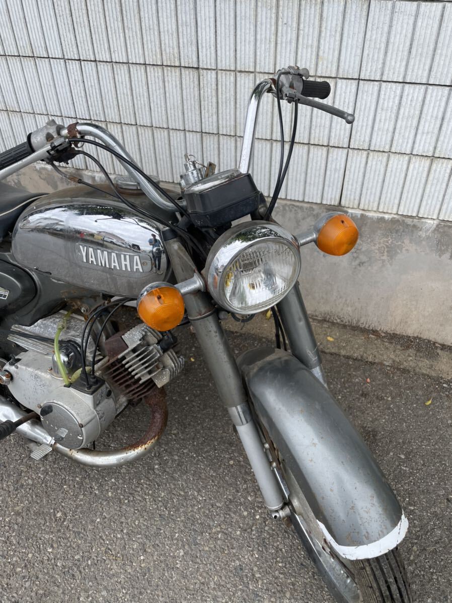 エンジン異音なし★YB125 A7 ヤマハ★レストアベース★YA-7 レトロ　昭和　旧車_画像7