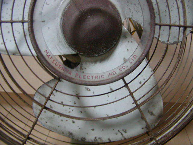  the first soup rare electric fan National electro Trick retro electric fan antique Showa Retro retro FAN Matsushita Junk 