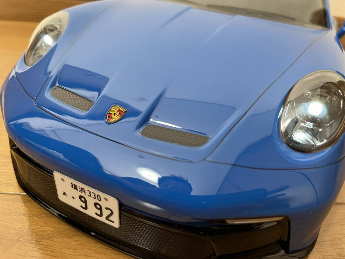 ■Tamiya タミヤ Porshe ポルシェ 911 GT3 992 電飾 未走行_画像4