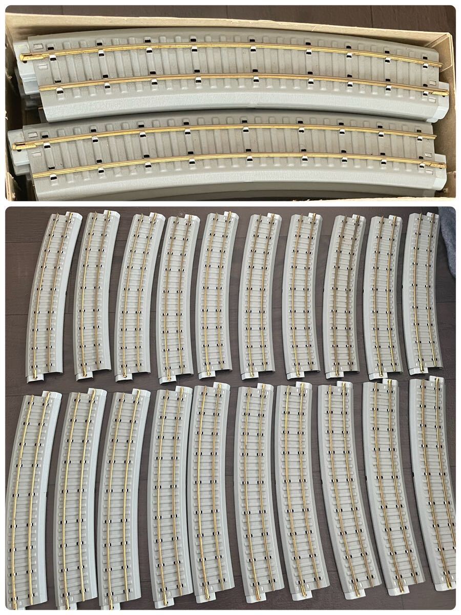 鉄道模型 レール HOゲージ 線路 Nゲージ エンドウ TOMIX 車両 曲線 直線 キロ80_画像10