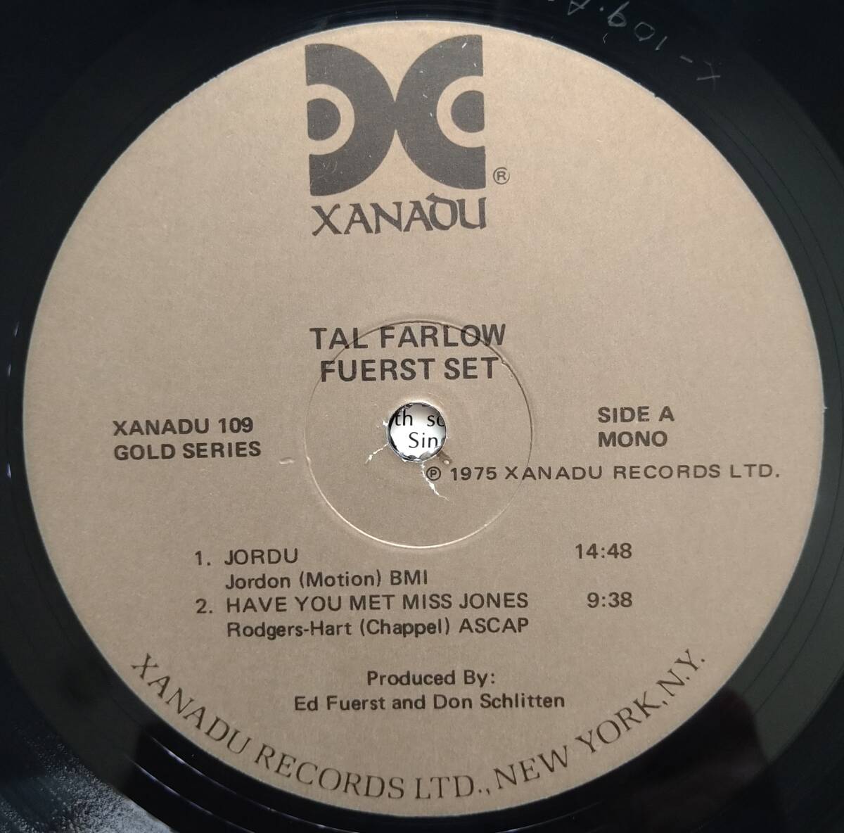 USオリジナル盤2枚セット【Tal Farlow】Fuerset Set/ Second Set （Xanadu 109/119)　★お勧め盤★　超美盤_画像3