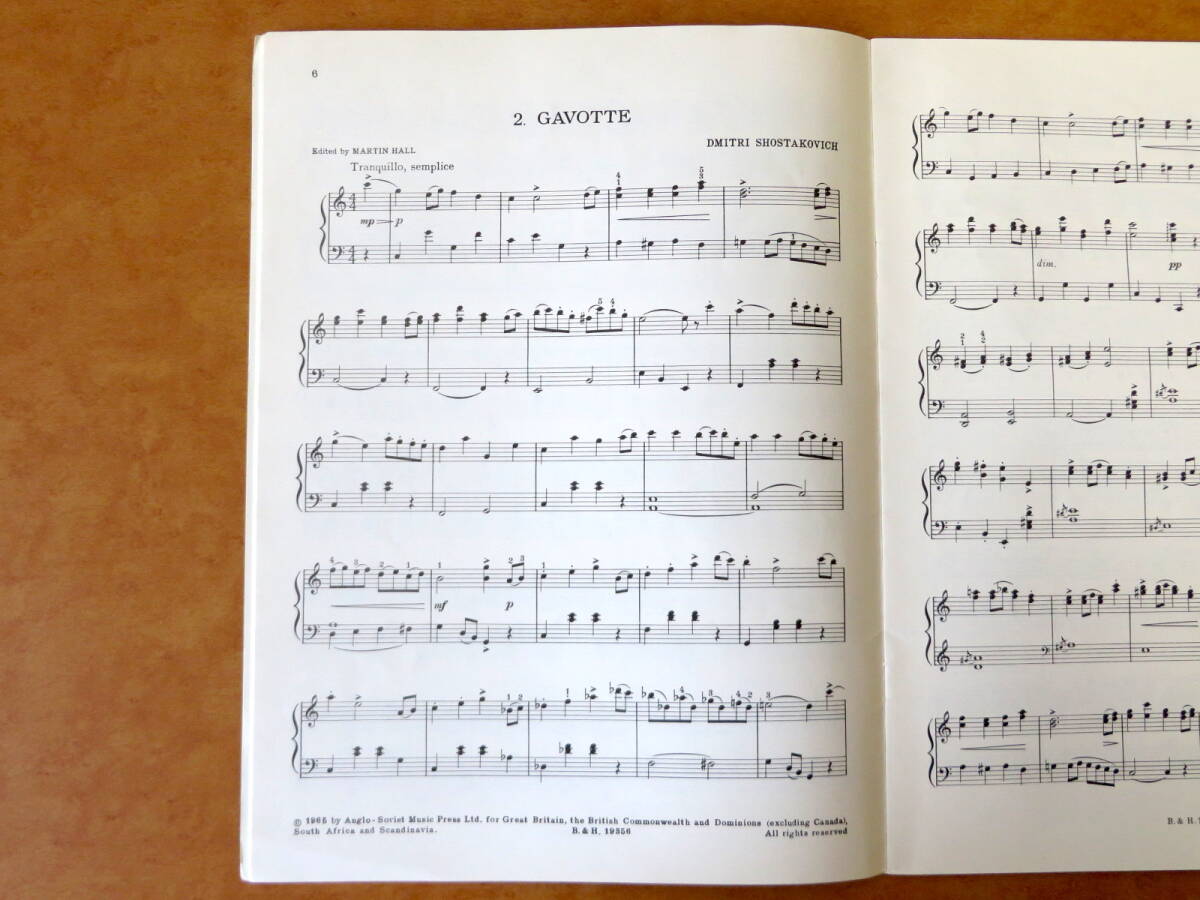 ♪ [ピアノ 楽譜] DANCES OF THE DOLLS 7 Pieces for Piano〔人形の踊り〕D.SHOSTAKOVICH/ショスタコーヴィッチ 作曲 ♪の画像5