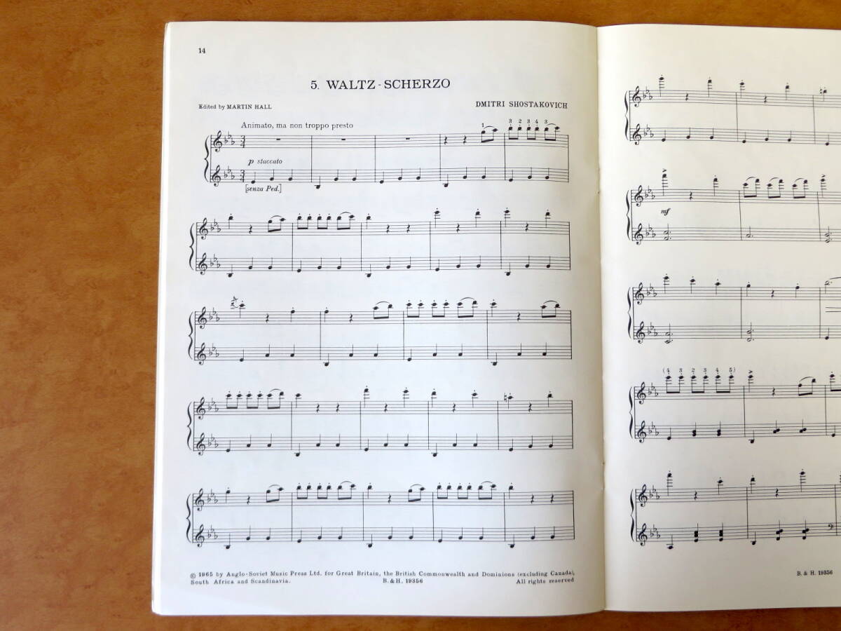 ♪ [ピアノ 楽譜] DANCES OF THE DOLLS 7 Pieces for Piano〔人形の踊り〕D.SHOSTAKOVICH/ショスタコーヴィッチ 作曲 ♪の画像8