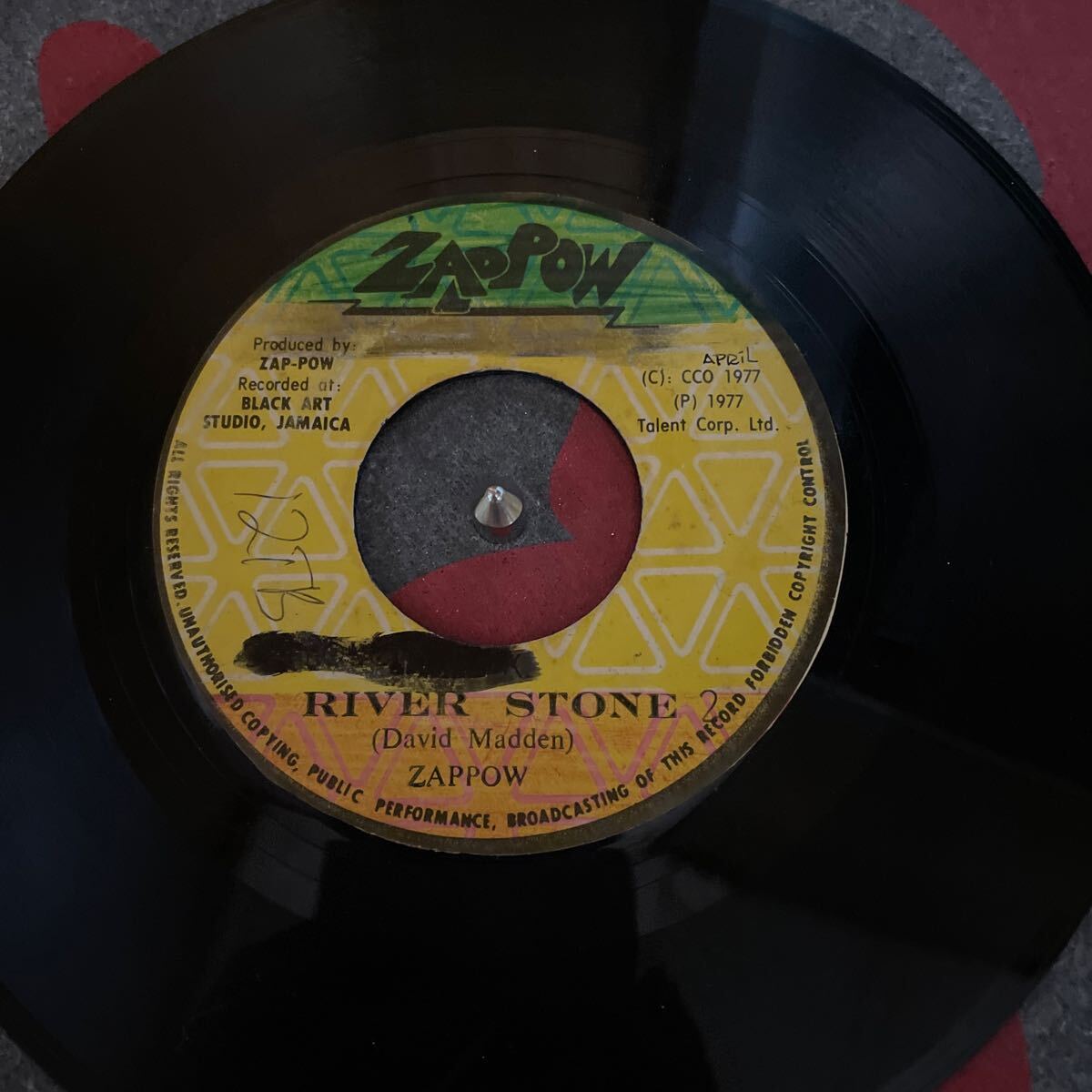 レア RIVER/ZAPPOW オリジナル盤の画像2