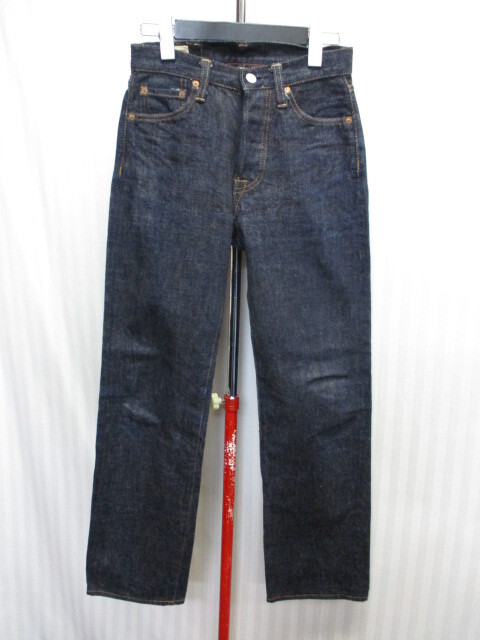 45rpm джинсы W26 красный уголок cell bichi Denim брюки LEVIS 501 BIG E модель . цвет Denim джинсы Vintage переиздание Denim 05013