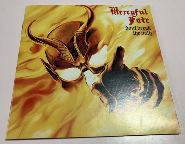 帯付旧規格 CD マーシフル・フェイト Mercyful Fate ドント・ブレイク・ジ・オース Don't Break The Oath 禁断の誓い キング・ダイアモンド_画像6