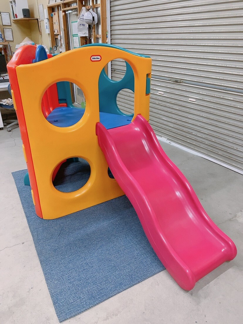 春夏新作モデル 中古 ウェーブクライマー すべり台 リトルタイクス tikes little すべり台