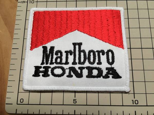 Marlboro  Honda 刺繍ワッペンの画像1