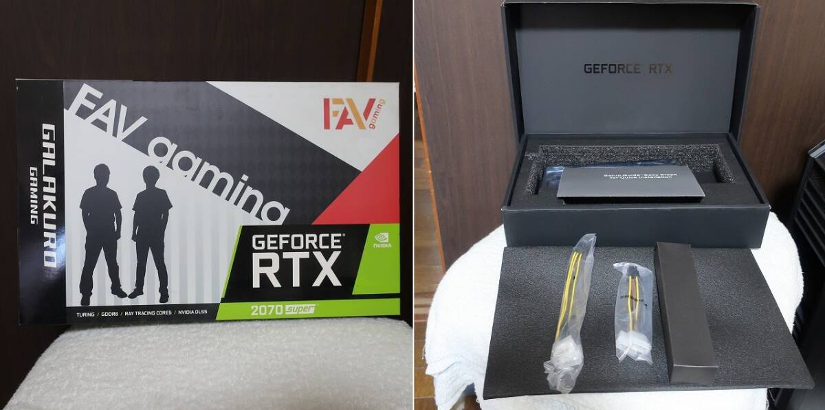 玄人志向 NVIDIA GeForce RTX 2070 SUPER 搭載 グラフィックボード 8GB 3連ファン GG-RTX2070SP-E8GB FAVgaming 動作確認済み_画像1