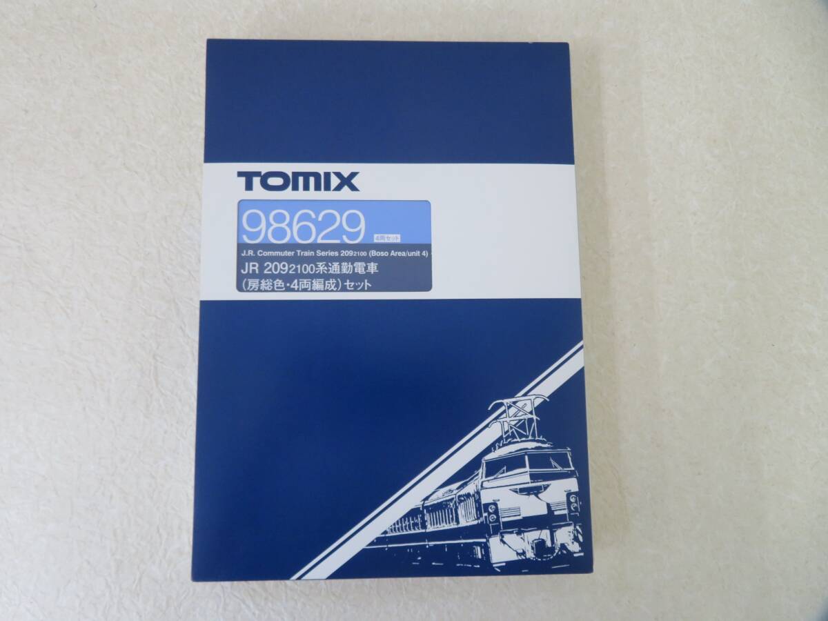 42192B [ほぼ新品] TOMIX JR 209 2100系通勤電車 (房総色・4両編成) セット 98629 トミックスの画像6
